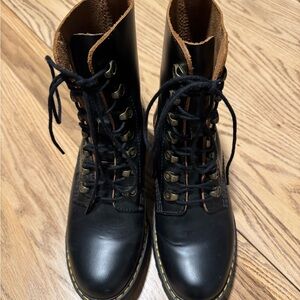Dr. Martens Black Combat Boots